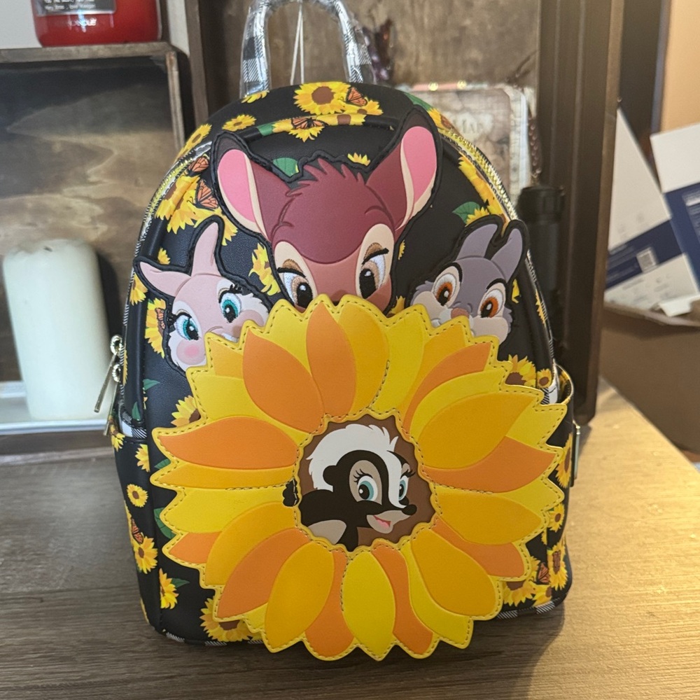 Loungefly Bambi Sunflower Backpack